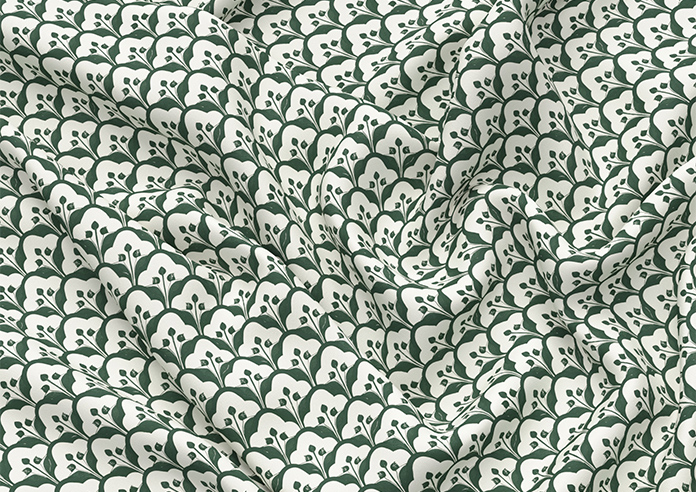 Scallop & Bud, Coles Green - Roman Blind - Image 4
